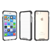 iPhone 6 | 6s | 7 | 7s | 8 Compatible Clear Case  (Black)